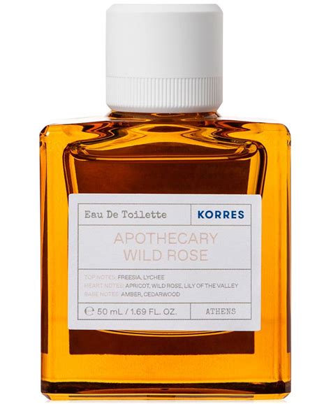 korres apothecary wild rose eau de toilette|KORRES Eau de Toilette, Apothocary Wild Rose, 1.69 fl. oz..